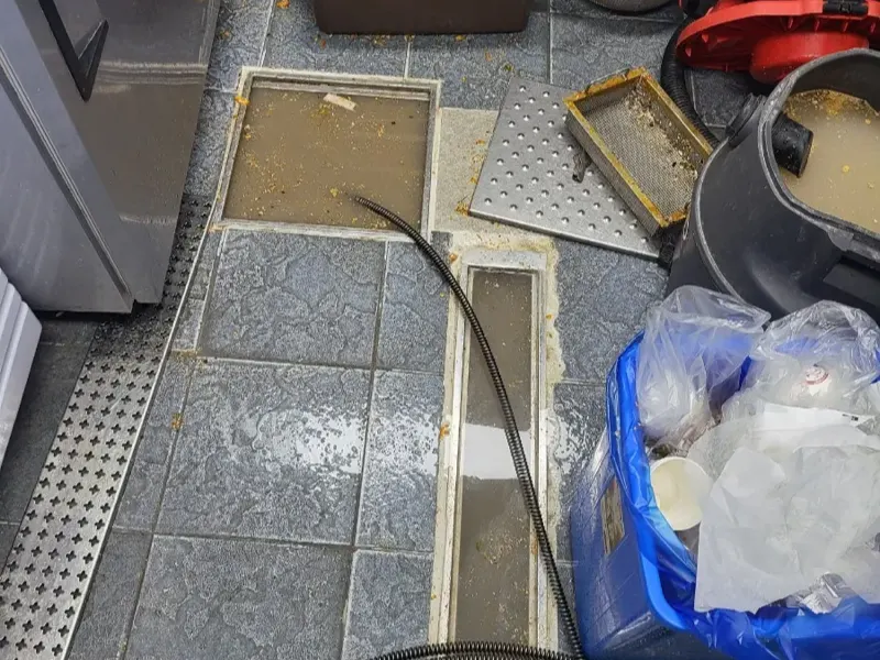 서천 상가·주방 배관 작업사례 3